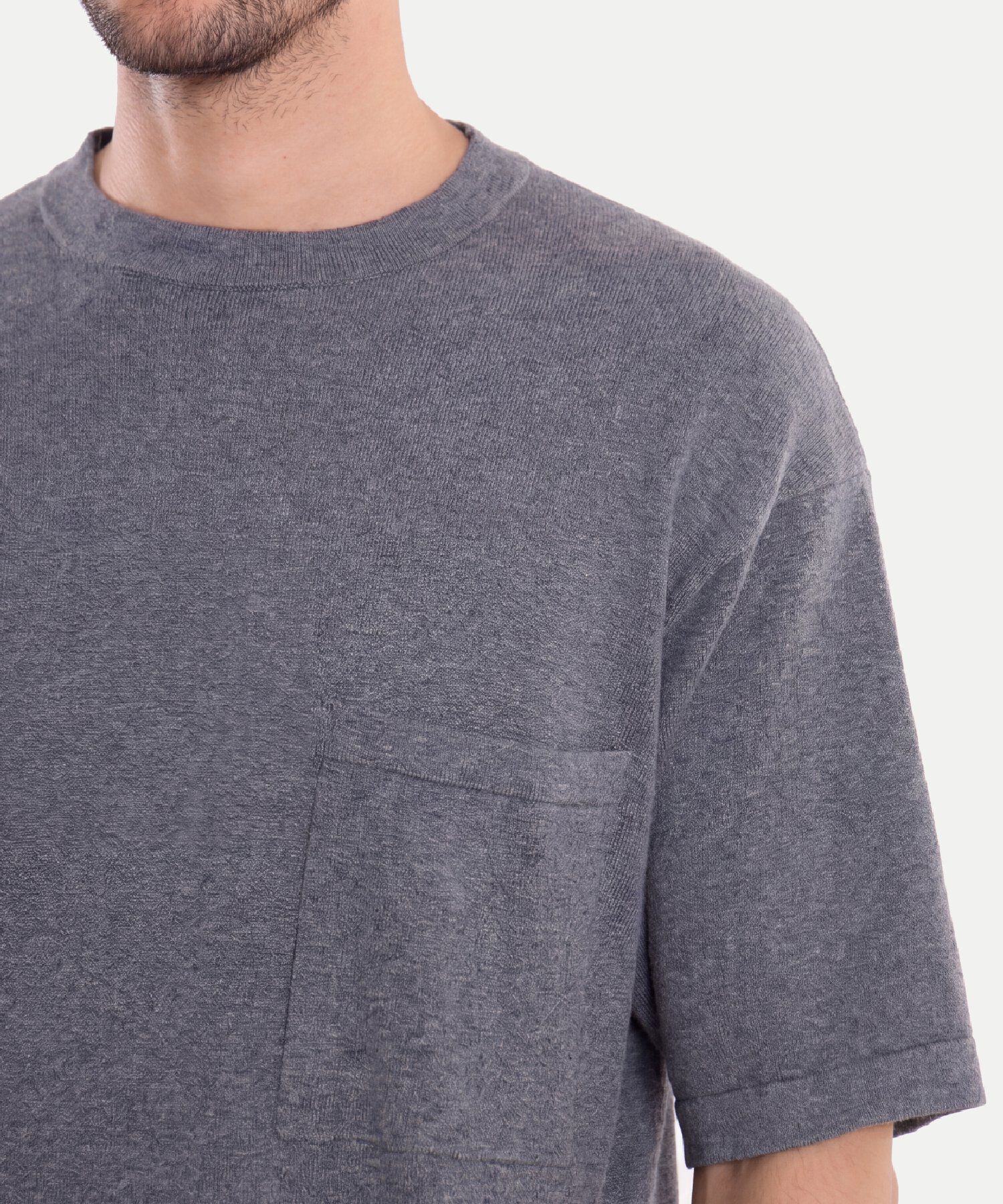 Camiseta Para Hombre Gris