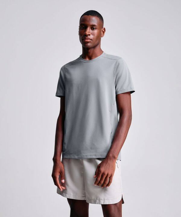 Camiseta Para Hombre Gris image number null