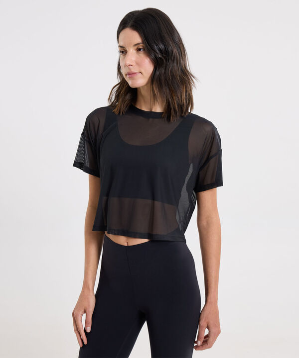 Camiseta Para Mujer Negro image number null