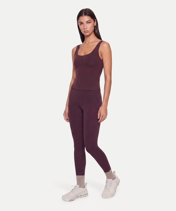 Leggins Para Mujer CafeOscuro image number null