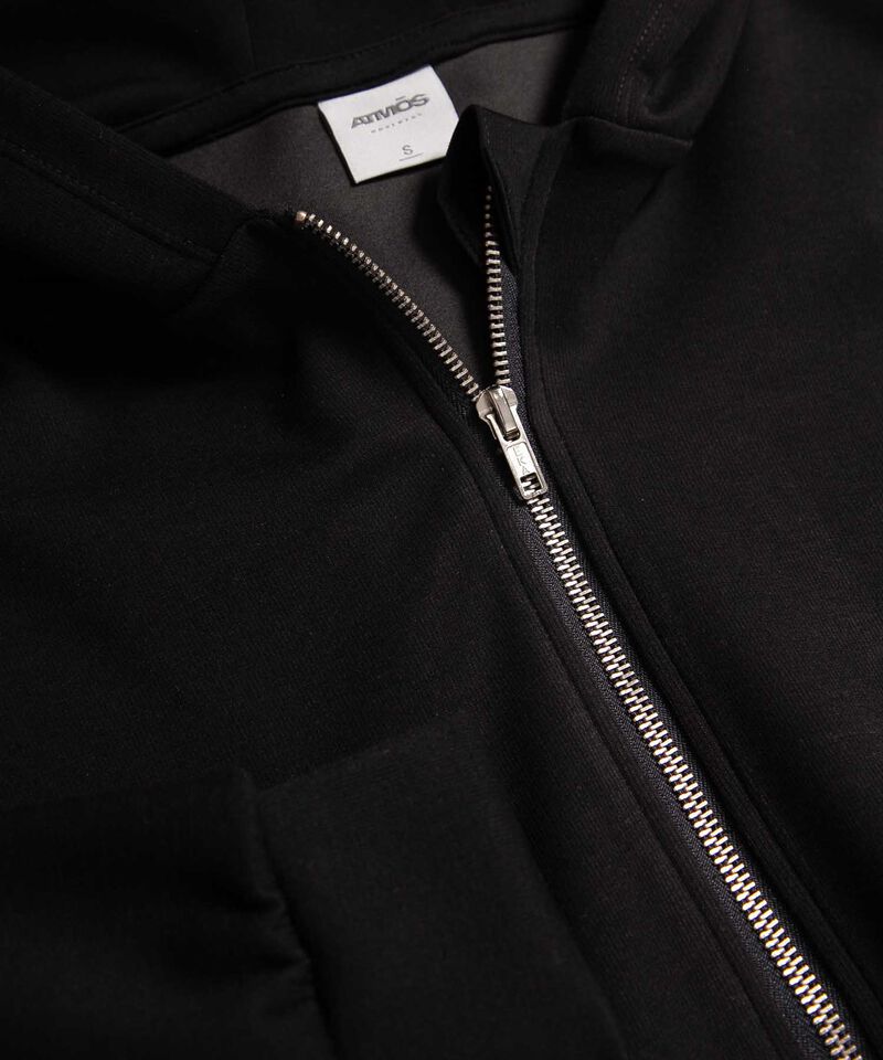Hoodie Crop Full Zipper Plush