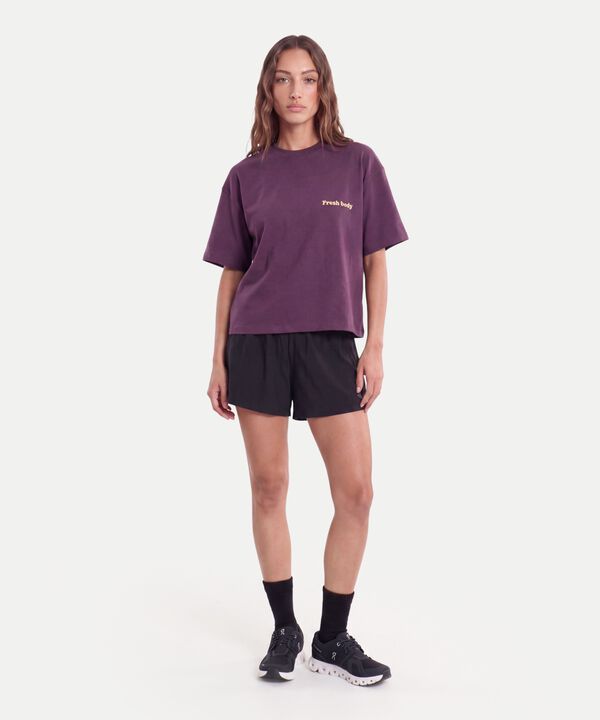 Camiseta Para Mujer Morado