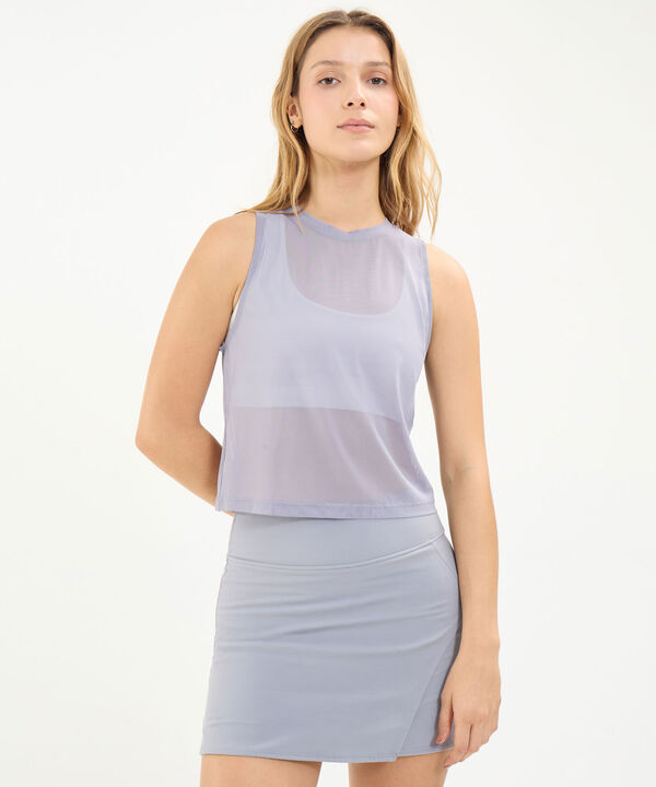 Camiseta Para Mujer GrisClaro image number null