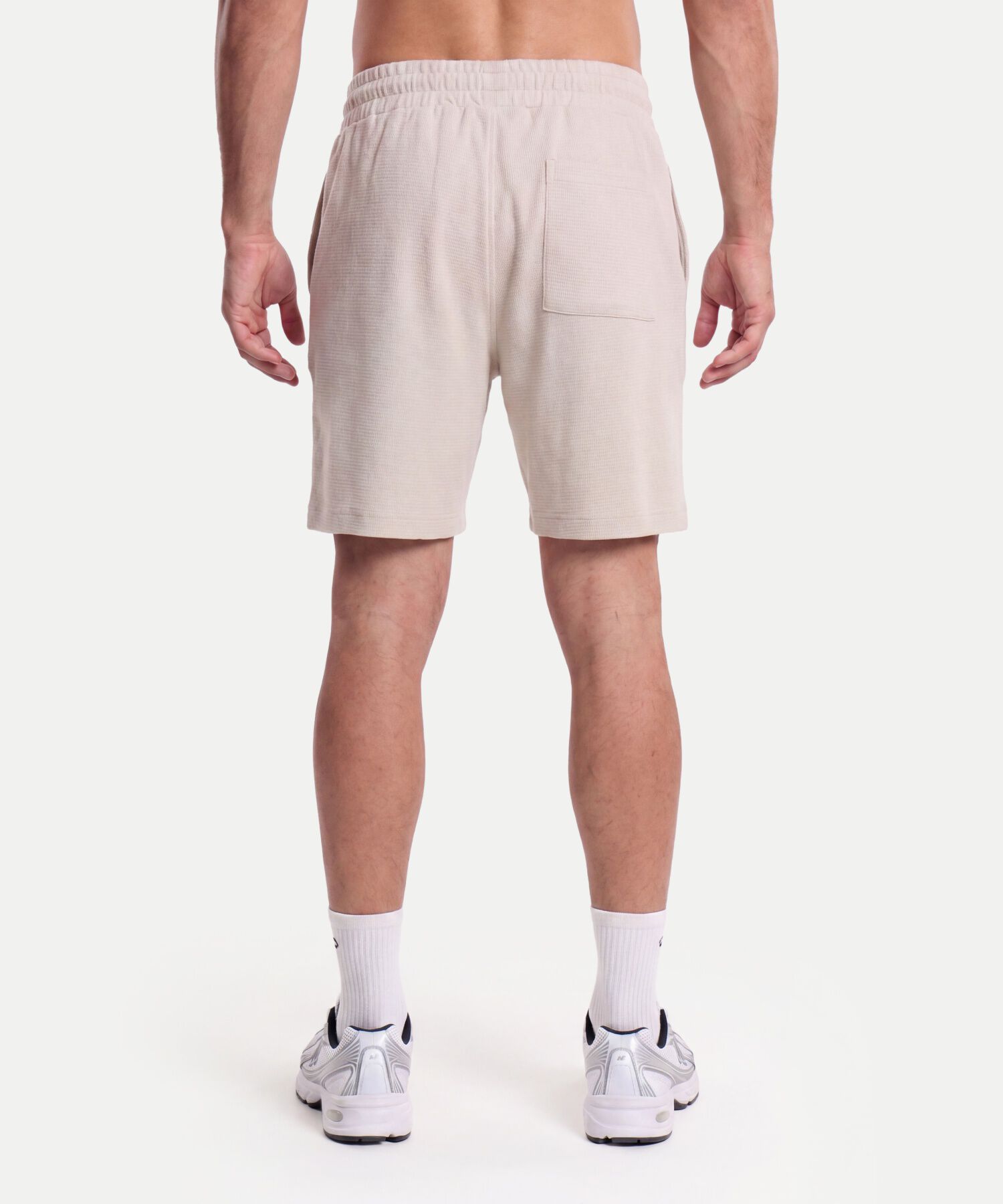 Bermuda Para Hombre Crema