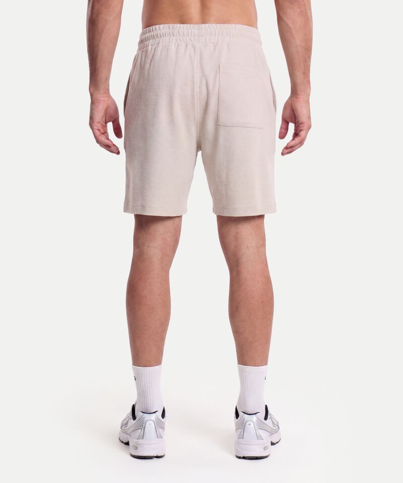 Bermuda Para Hombre Crema