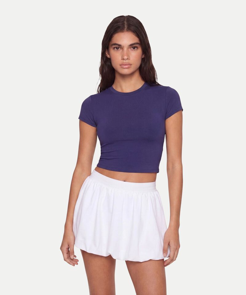 Camiseta Para Mujer Azul