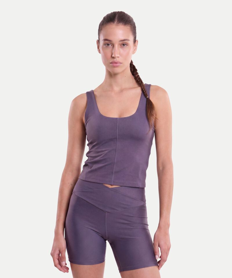 Camiseta Para Mujer Lila