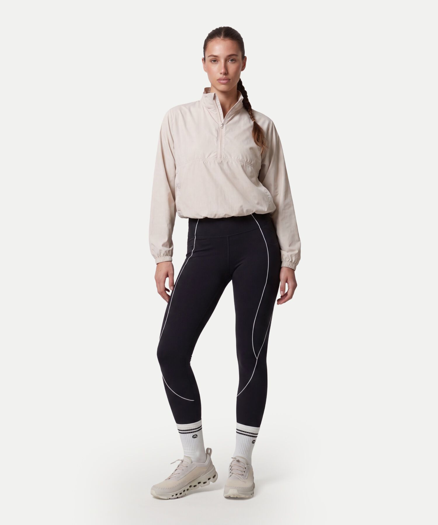 Chaqueta Para Mujer Crema