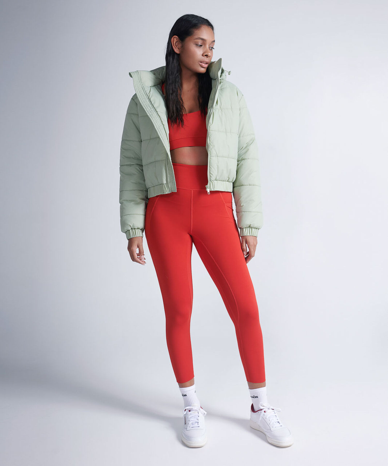 Chaqueta Para Mujer VerdeClaro