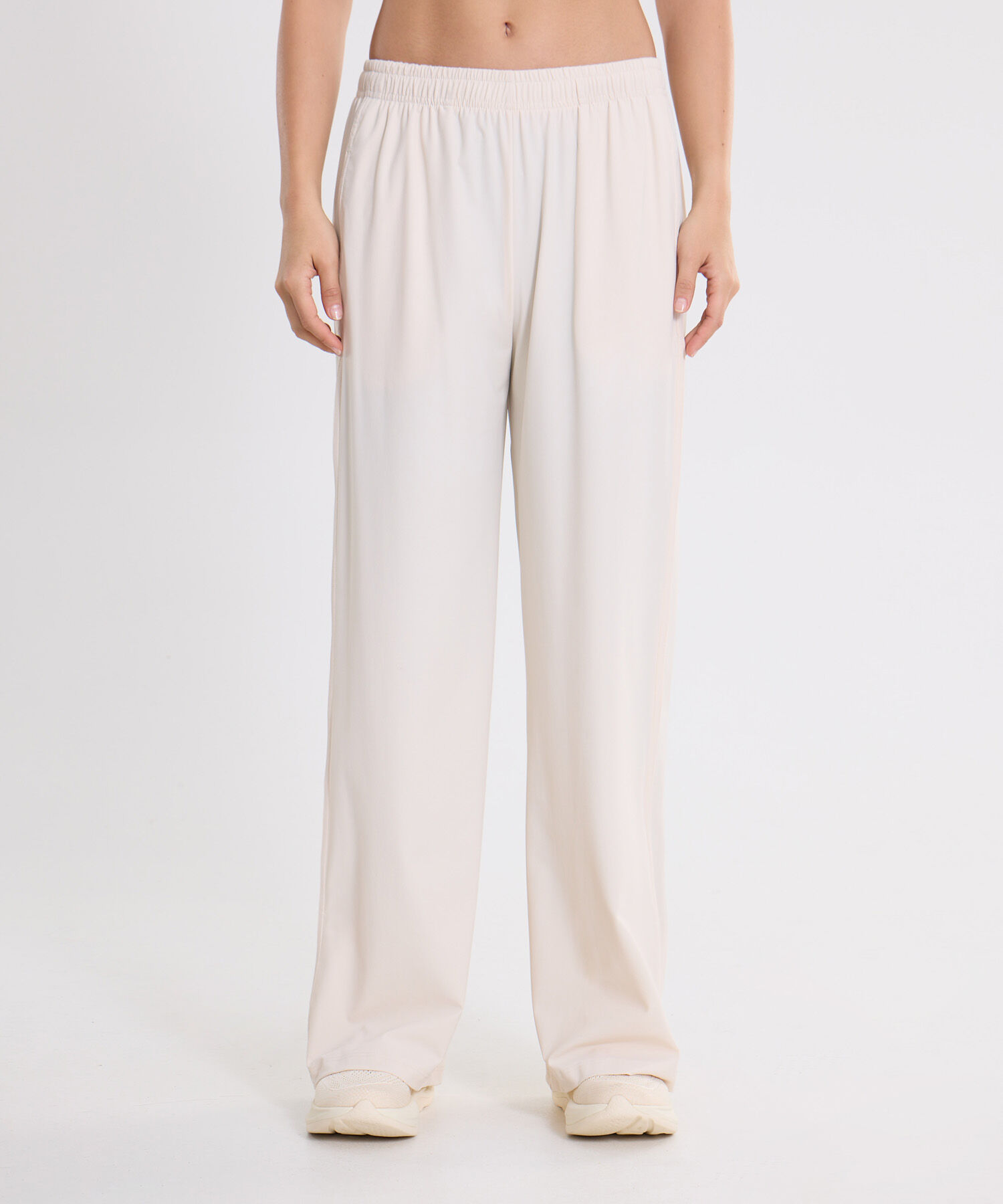 Pantalon Para Mujer Crema