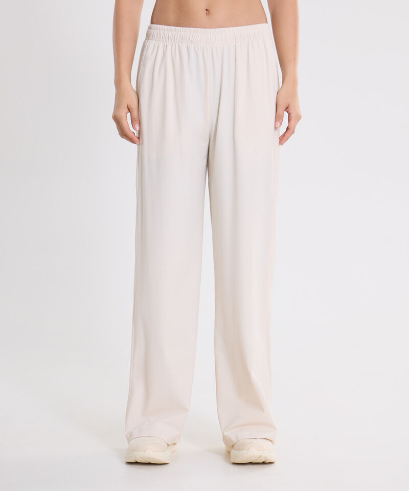 Pantalon Para Mujer Crema