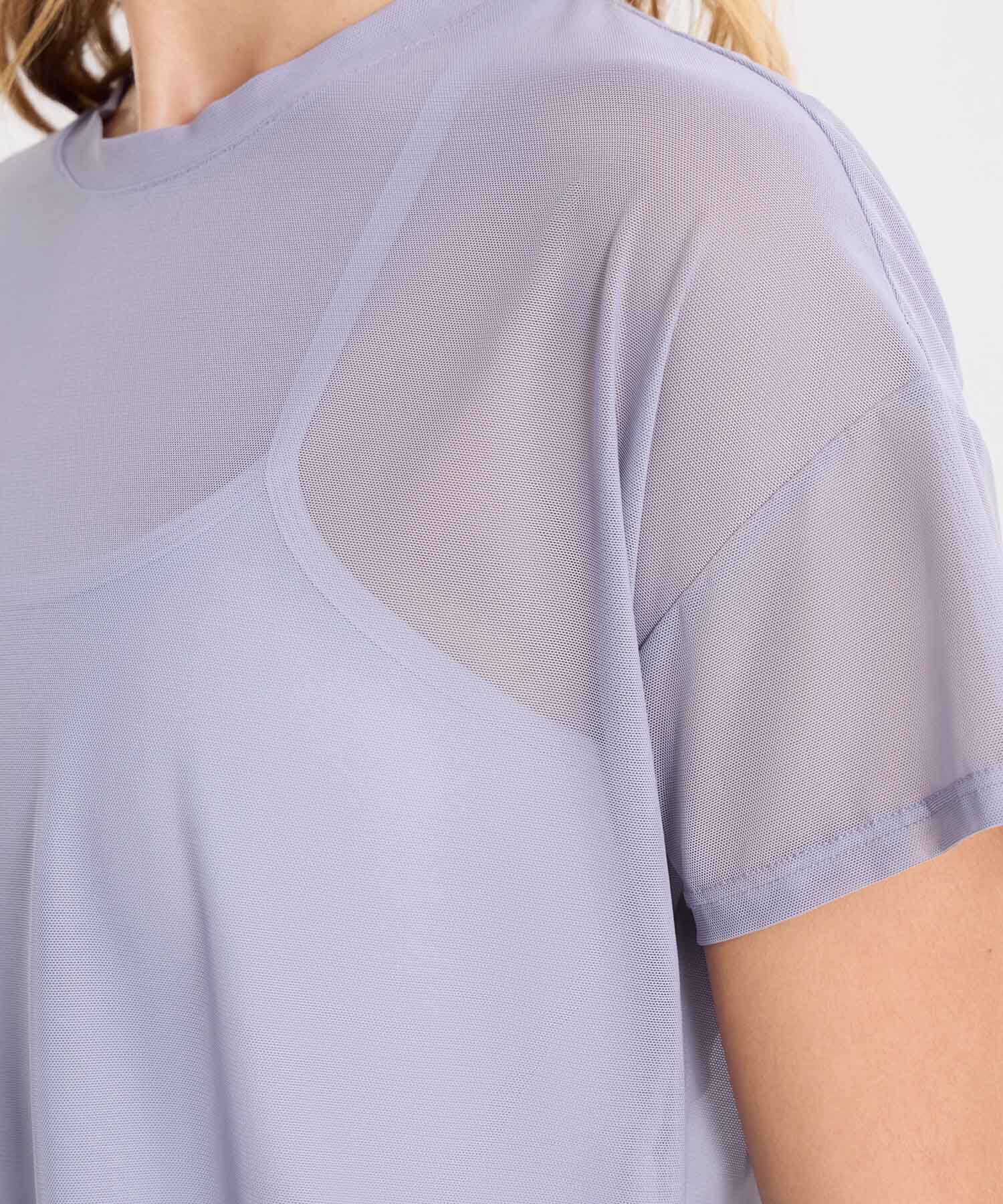 Camiseta Para Mujer GrisClaro