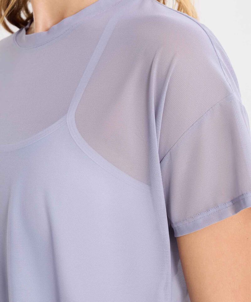 Camiseta Para Mujer GrisClaro