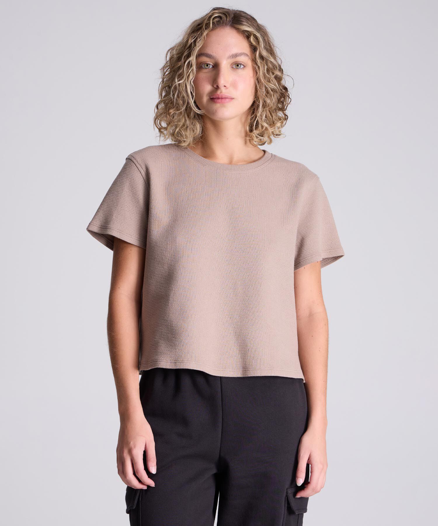 Camiseta Para Mujer CafeClaro
