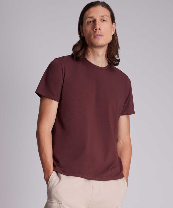 Camiseta Para Hombre Vino image number null