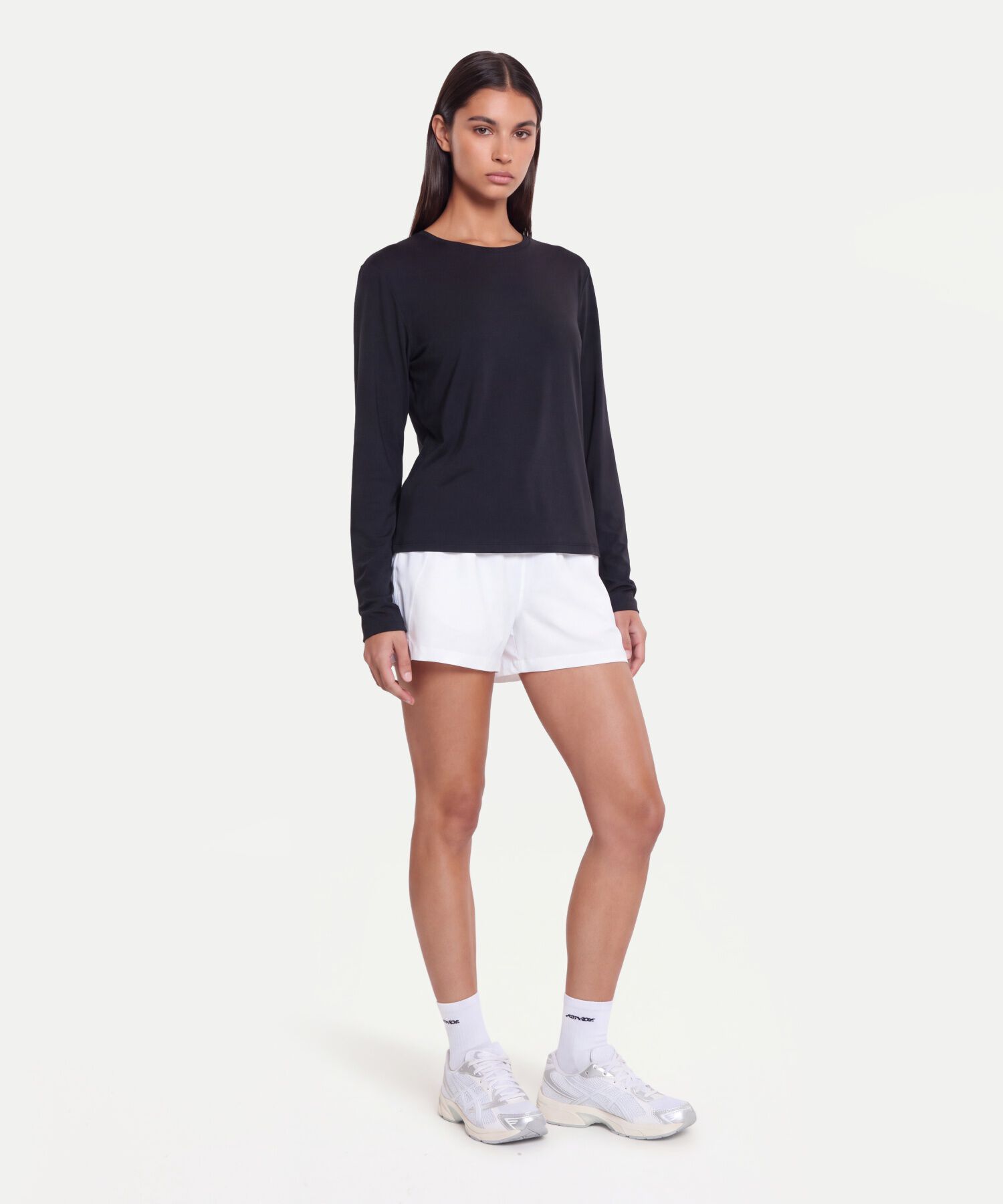 Camiseta Para Mujer Negro