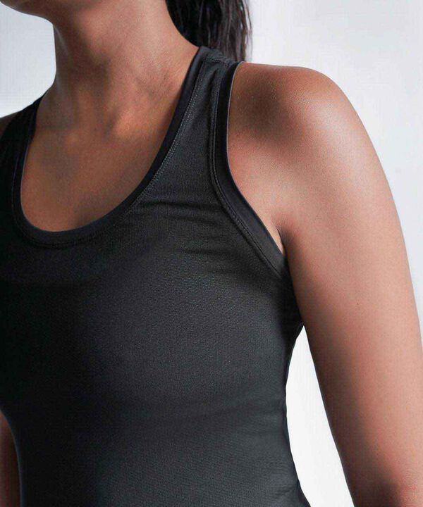 Camiseta Para Mujer Negro