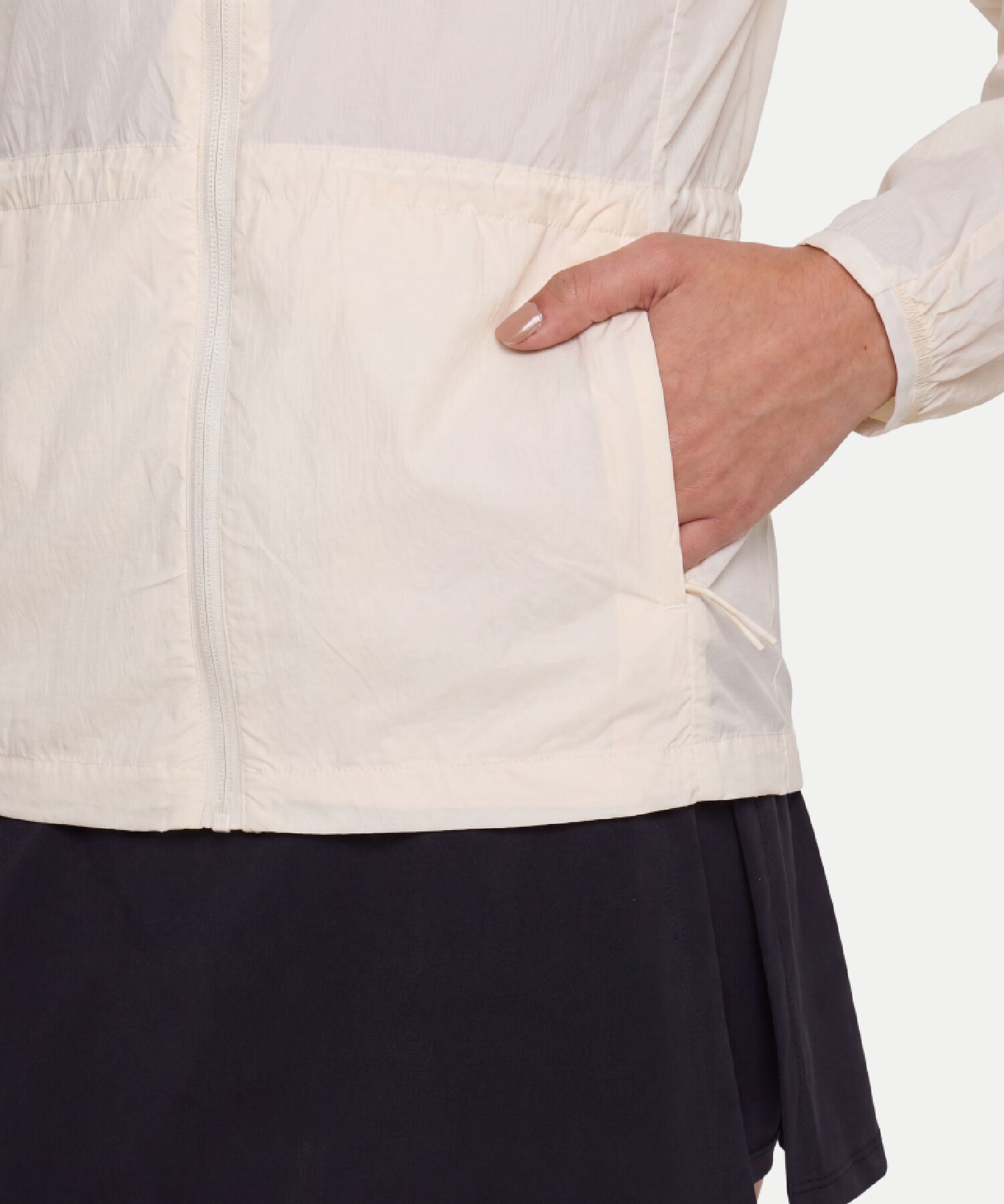 Chaqueta Para Mujer Crema