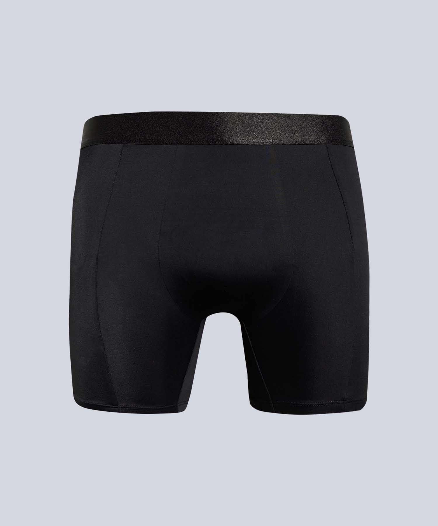 Boxer Para Hombre Negro