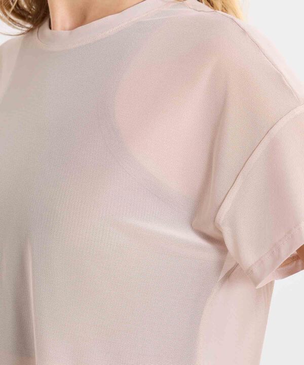 Camiseta Para Mujer Beige image number null