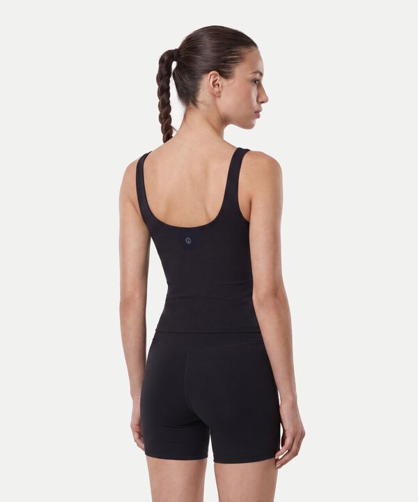 Camiseta Para Mujer Negro