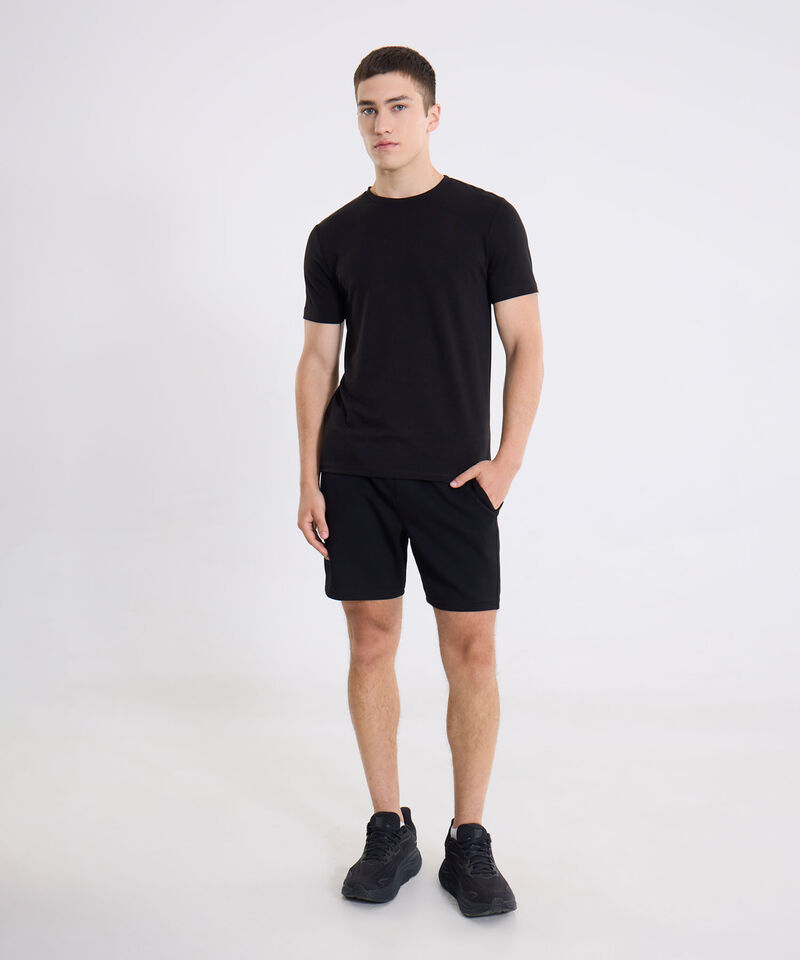 Bermuda Para Hombre Negro