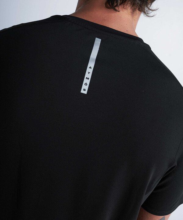 Camiseta Para Hombre Negro