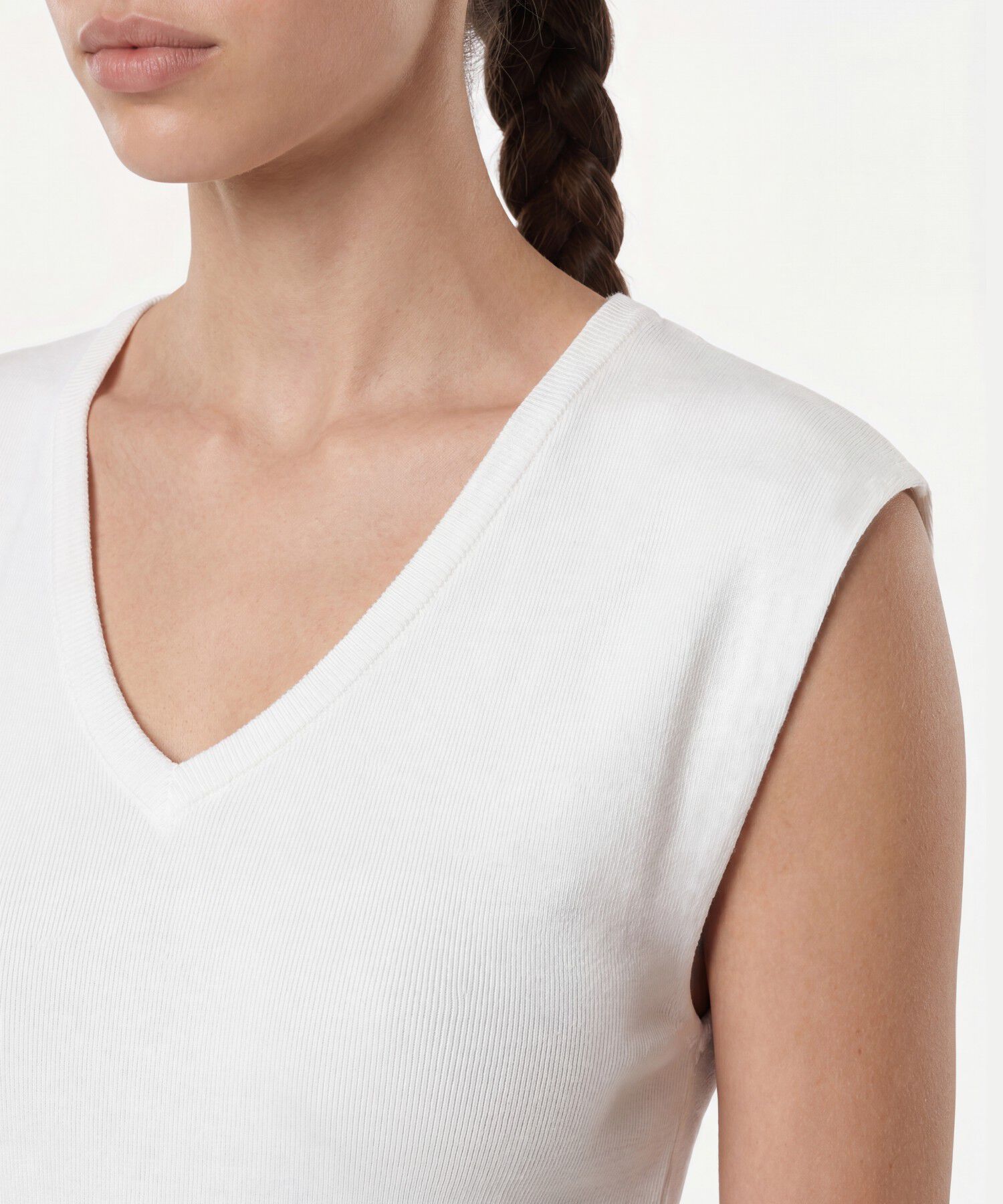 Camiseta Para Mujer Blanco
