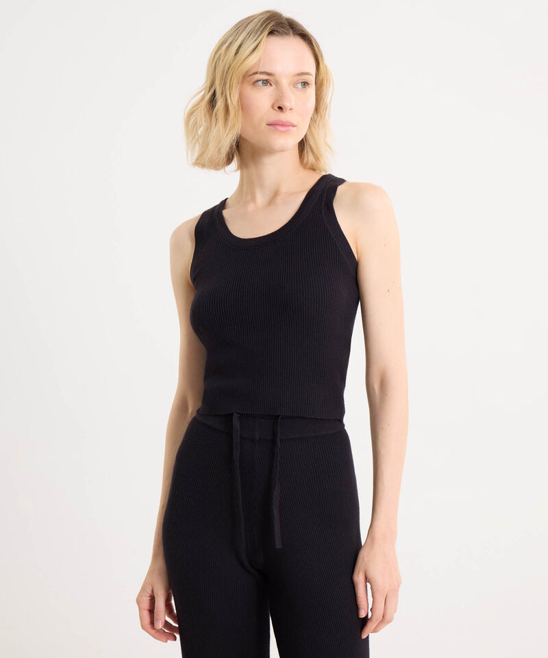 Camiseta Para Mujer Negro