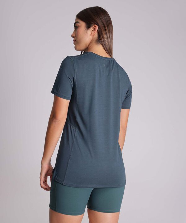 Camiseta Para Mujer VerdeOscuro image number null