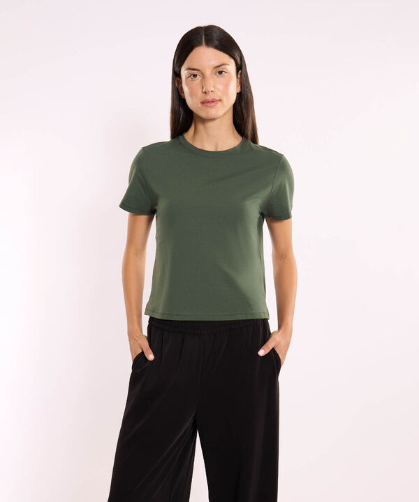 Camiseta Para Mujer Verde image number null