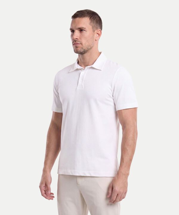 Polo Para Hombre Blanco image number null