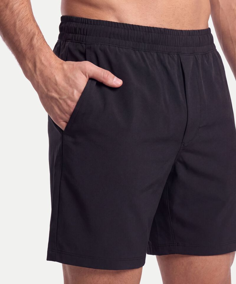 Bermuda Para Hombre Negro