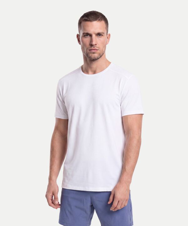 Camiseta Para Hombre Blanco image number null