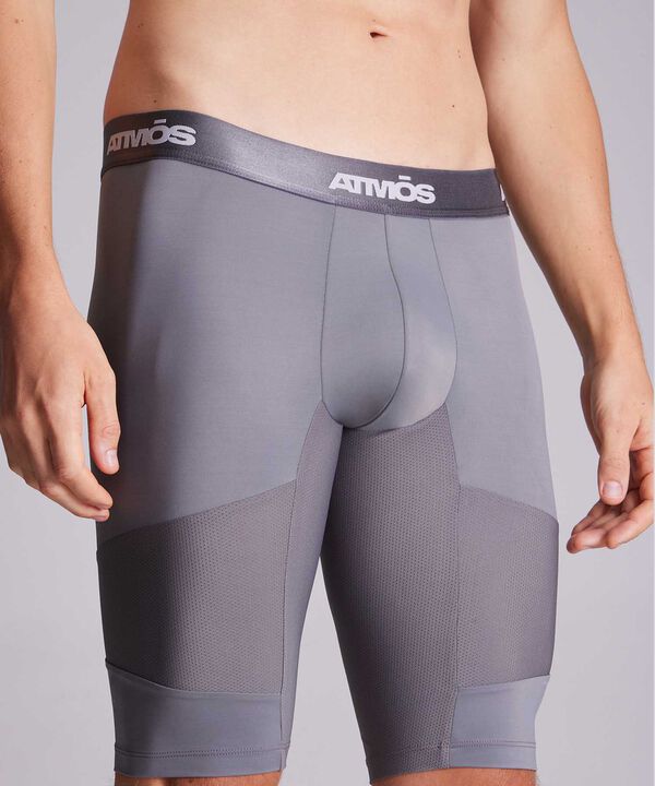 Boxer Para Hombre Gris