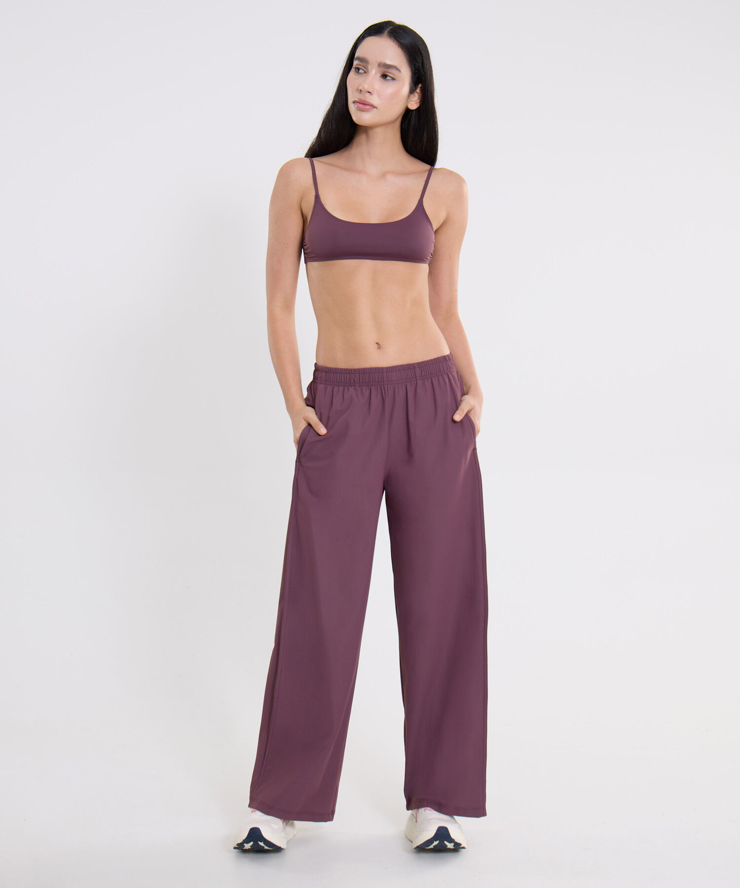 Pantalon Para Mujer Morado