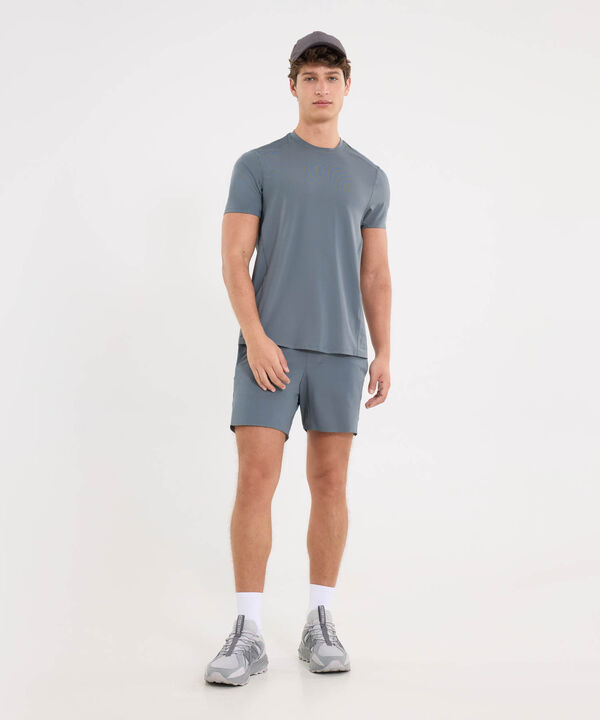 Camiseta Para Hombre Gris image number null