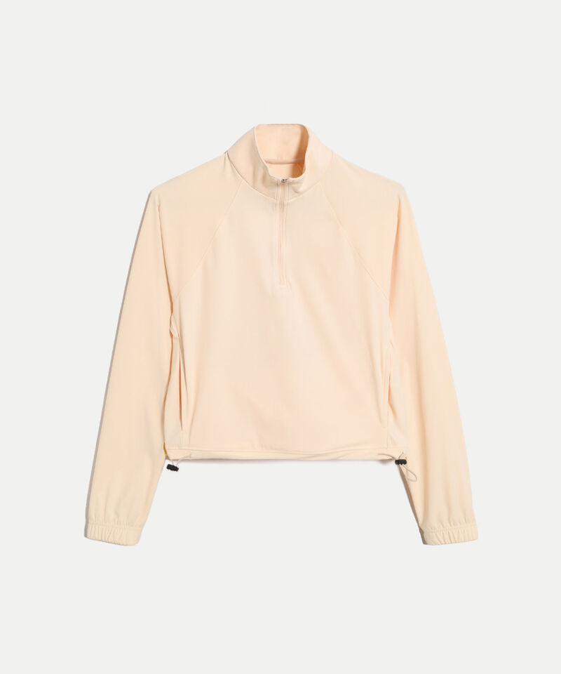 Buzo Para Mujer Crema