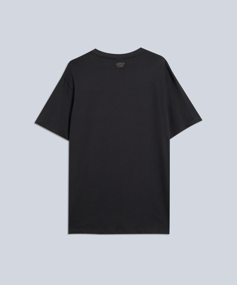 Camiseta Para Hombre Negro