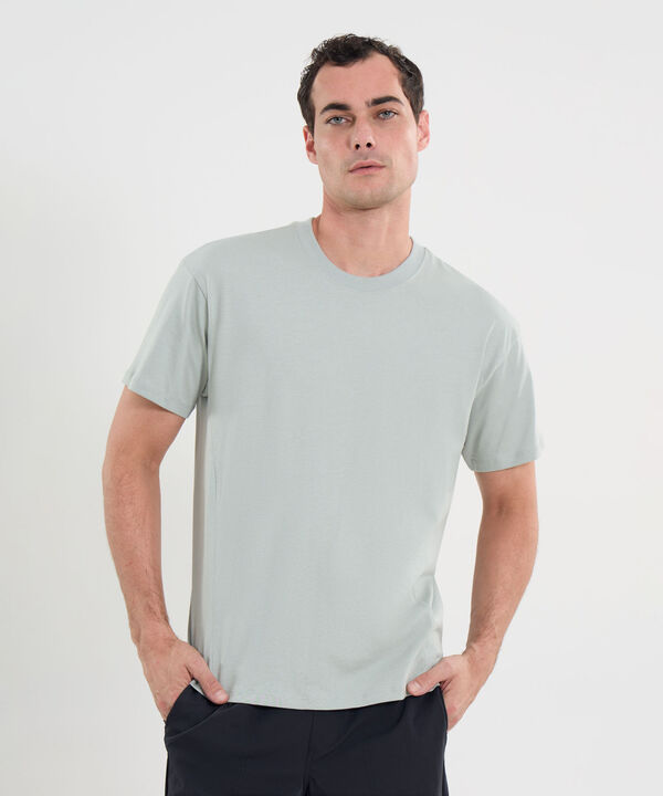 Camiseta Para Hombre GrisClaro image number null