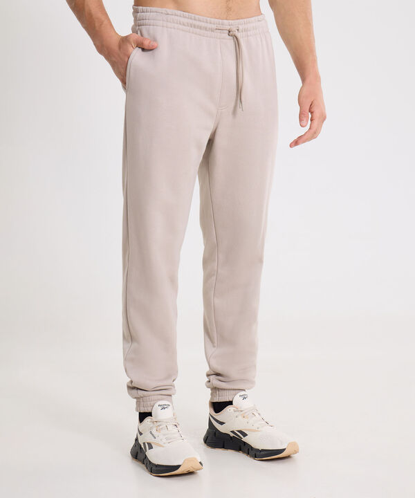 Pantalón Jogger Básico Perchado, Mocca image number null