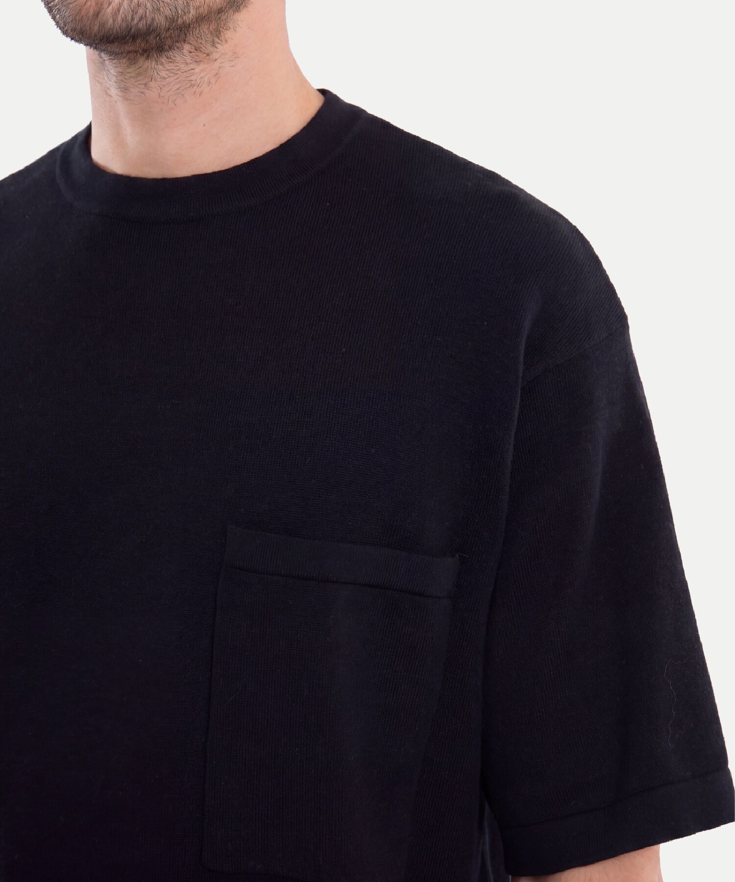 Camiseta Para Hombre Negro