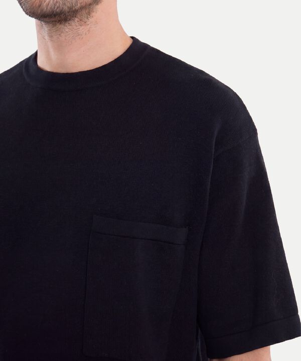 Camiseta Para Hombre Negro