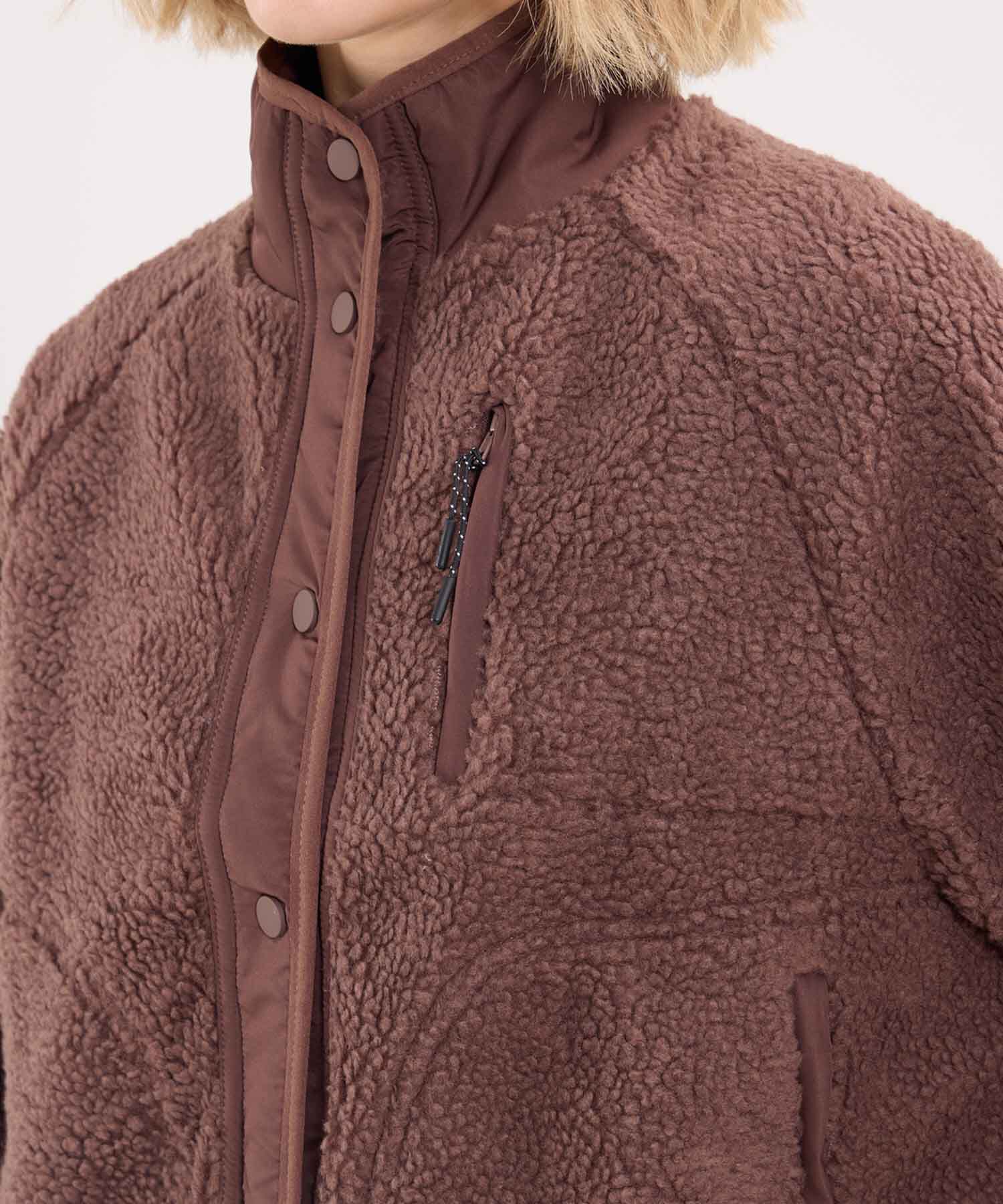 Chaqueta Para Mujer Cafe