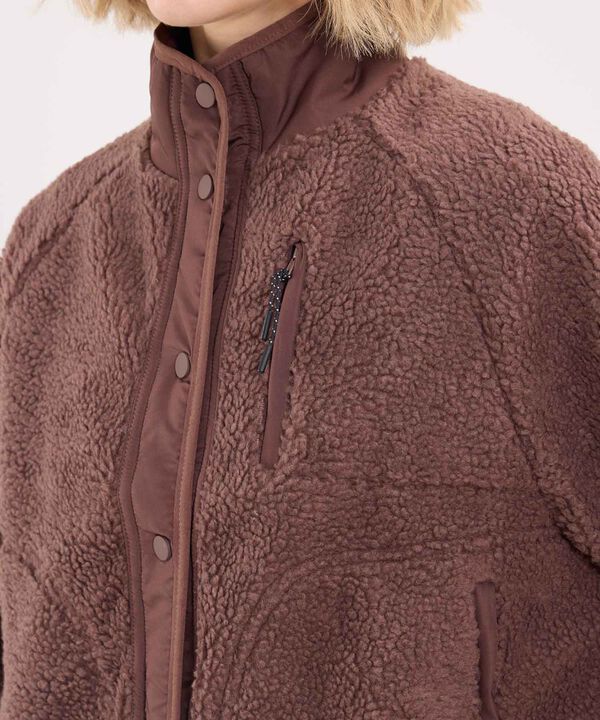 Chaqueta Para Mujer Cafe image number null