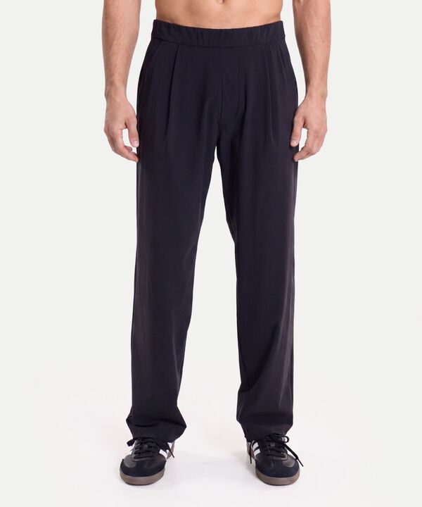 Pantalon Para Hombre Negro image number null
