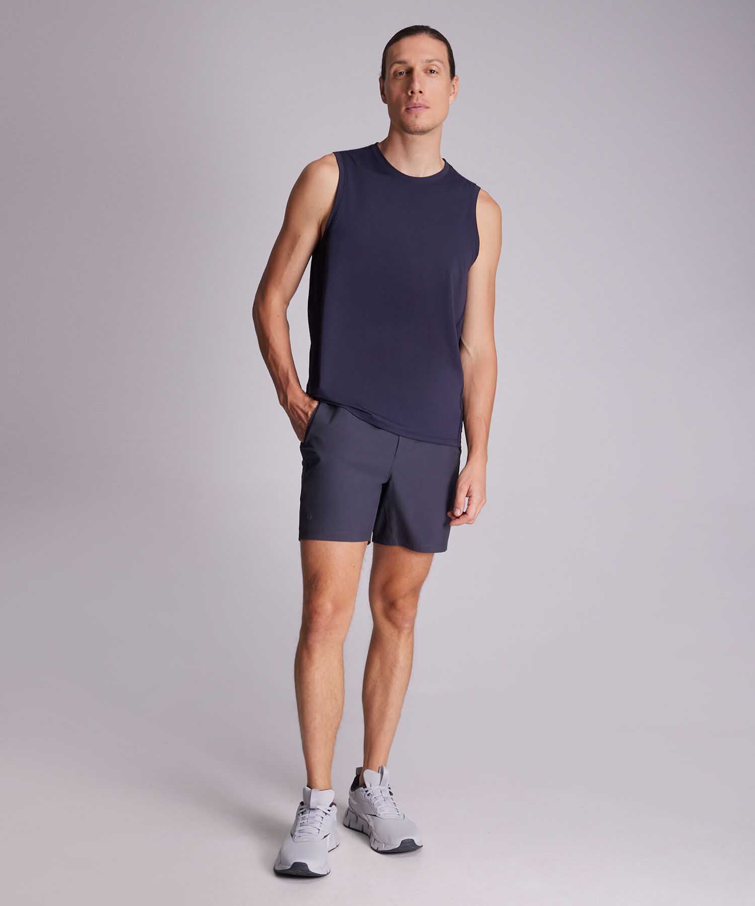 Camiseta Para Hombre AzulOscuro