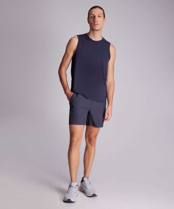 Camiseta Para Hombre AzulOscuro image number null