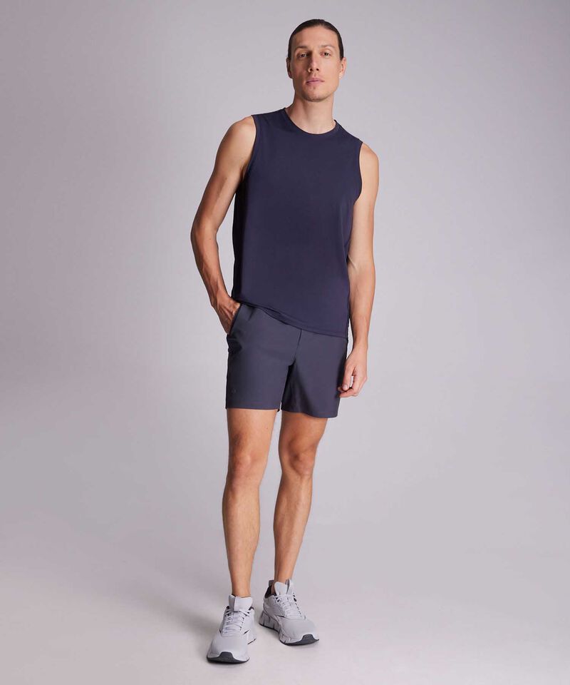 Camiseta Para Hombre AzulOscuro