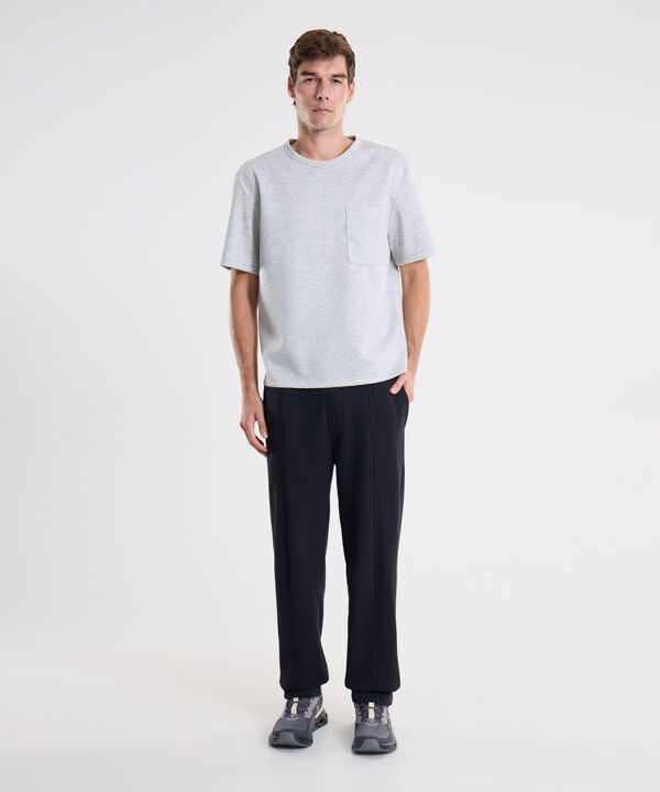 Camiseta Para Hombre Gris